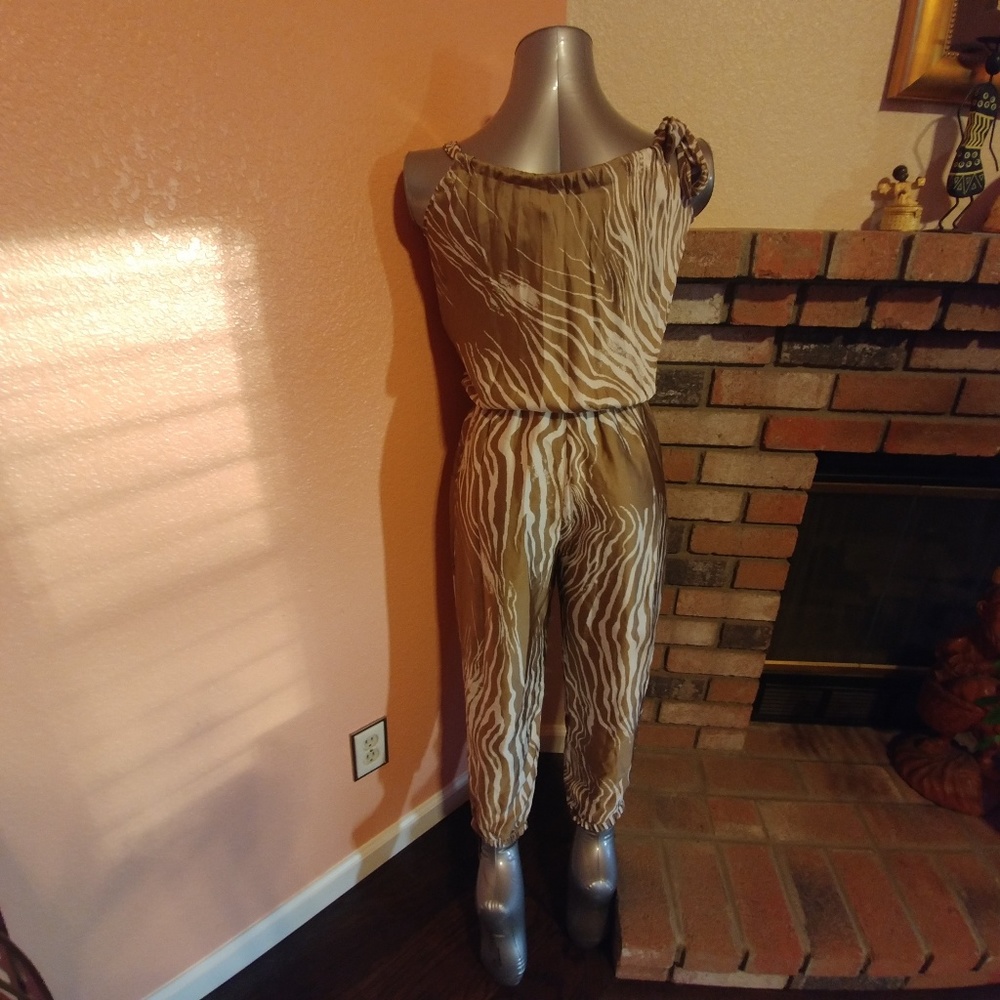 Sexy Print Jumpsuit -Sleeveless